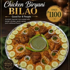 Chicken Biryani Bilao - Good for 8 People