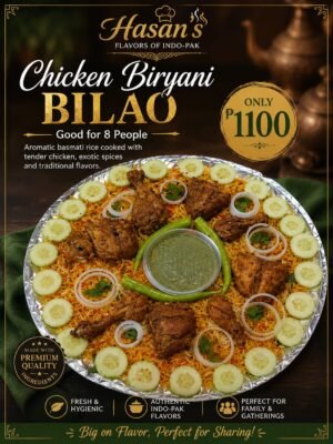 WhatsApp Image 2026-08-01 at 10.09.05 PM Chicken Biryani Bilao - Good for 8 People
