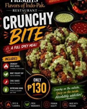 Crunchy Bite - A Full Spicy Meat