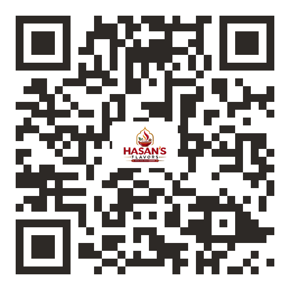Scan to download the Hasan's Flavors app