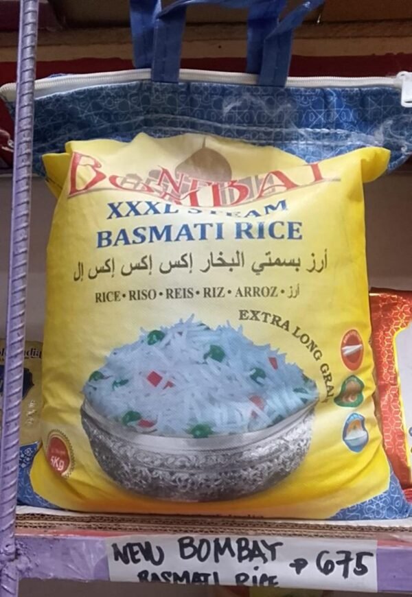 New Bombay XXXL Steam Basmati Rice