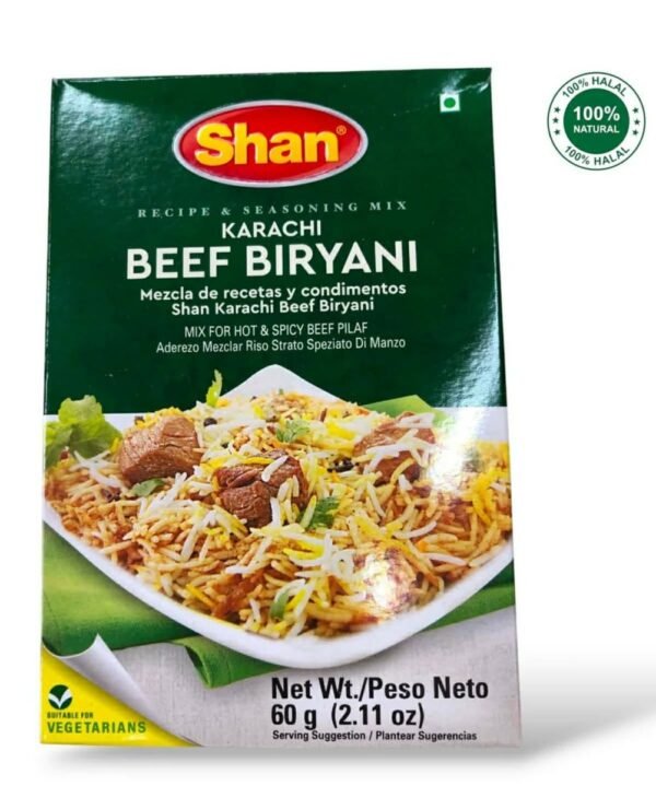 Shan Karachi Beef Biryani Mix 60g