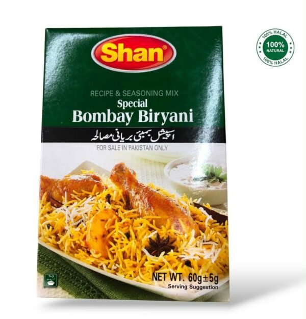 Shan Special Bombay Biryani Mix 60g Shan Special Bombay Biryani Mix 60g